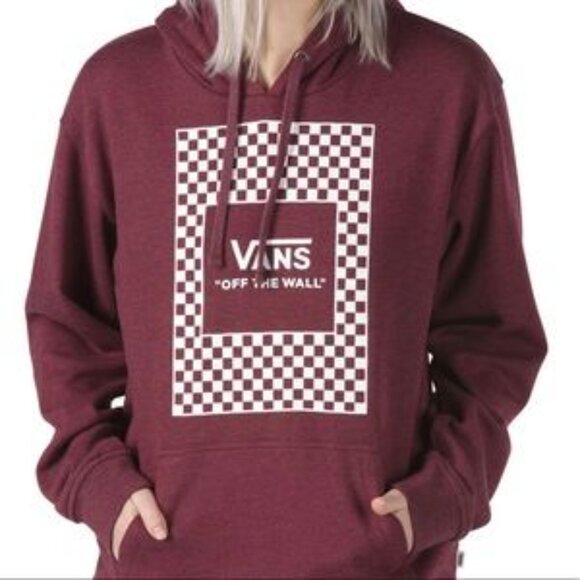 Vans Boxed Pullover II Hoodie in Port Royal Heather - Picture 13 of 15